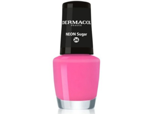Dermacol Lak na nehty Neon Sugar č.26 5 ml
