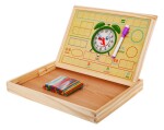 Mamido Vzdělávací dřevěná magnetická tabule s příslušenstvím