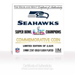 Mince Seattle Seahawks NFL Super Bowl LX