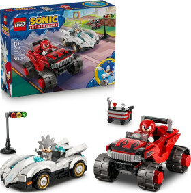LEGO® Sonic the Hedgehog™ 77118 Silver a jeho auto vs. Knuckles a jeho monster truck - LEGO® Sonic The Hedgehog™