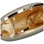 Luxusní dámské psaníčko Michelle Moon Geiza, zlaté