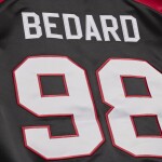 Mitchell & Ness Pánská bunda Chicago Blackhawks NHL Connor Bedard #98 Player Lightweight Satin Jacket Velikost: M