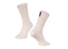 Force Longer Slim ponožky krémová vel. L-XL (EU 42-46)