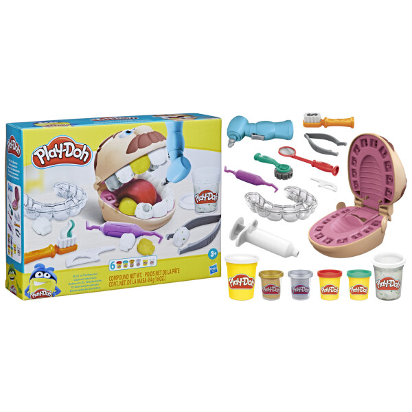 Play-Doh plastelína Zubař Drill'n Fill