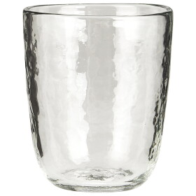 Ib Laursen Sklenice na vodu Clear Structured 250 ml, čirá barva, sklo