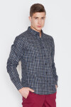 Košile Visent V010 Grey Check S