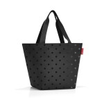 Nákupní taška přes rameno Reisenthel Shopper M Glossy dots black