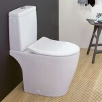 VILLEROY & BOCH - Avento WC kombi mísa, DirectFlush, CeramicPlus, Stone White 5644R0RW