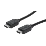 Manhattan HDMI kabel s Ethernetem černá / HDMI kabel / ARC / 3D / 2 m / 4K 30Hz (323215)
