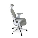 Kancelářská židle, houpací mechanismus, šedá, KA-K2031 GREY