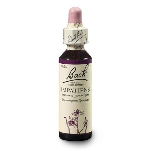 Netýkavka žlaznatá (Impatiens) 20 ml - Bachovy esence Dr.Bach