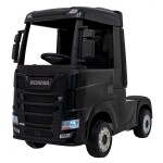 Mamido Elektrický kamion Scania R-SERIE 4x4 černý