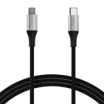 Allity AUC-01 Datový kabel USB-C/Lightning 2m 27W černá (DATUSBC27WALL2BK)
