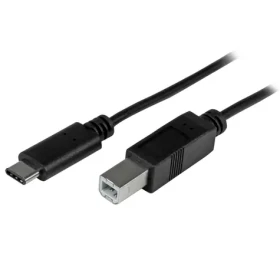 StarTech kabel USB-C na USB-B černá / 480 Mbps / Thunderbolt 3 / 1m (USB2CB1M)