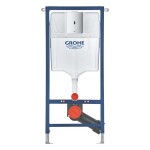 GROHE - Solido Předstěnová instalace s nádržkou pro závěsné WC, bezdotykový splachovač Tectron Bau E, chrom 39883000