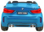 Mamido Elektrické autíčko BMW X6 M dvoumístné XXL lakované modré