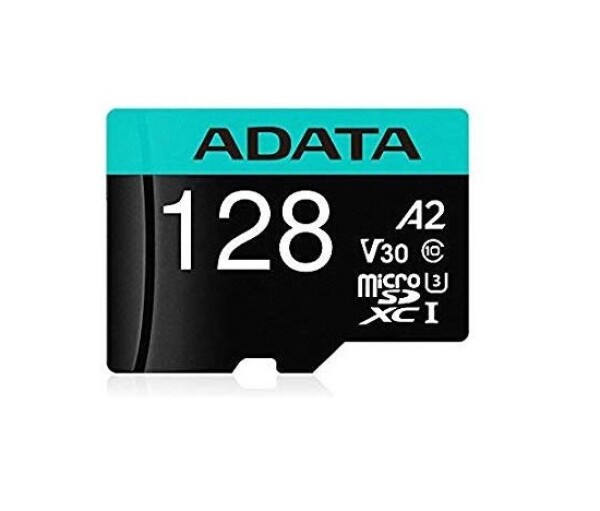 ADATA MicroSDXC karta 128GB Premier Pro UHS-I V30S (R:100/W:80 MB/s) + SD adaptér EDF_414932