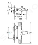 GROHE - Solido Set předstěnové instalace, klozetu Bau Ceramic a sedátka softclose, tlačítko Start, chrom 39419000