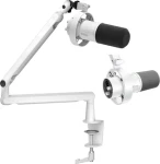 FIFINE T688W USB XLR Kit bílá / stolní mikrofon / dynamický / rameno / USB-C / XLR (T688W)