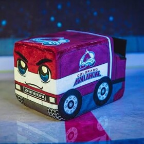 Bleacher Creatures Plyšová Rolba Colorado Avalanche NHL Zamboni Kuricha