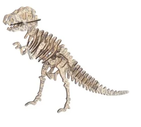 Woodcraft Dřevěné 3D puzzle Tyrannousaurus