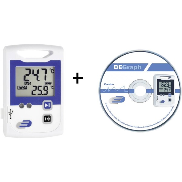 Dostmann Electronic 5005-1105 LOG100 CRYO Set teplotní datalogger Měrné veličiny teplota -30 do 70 °C