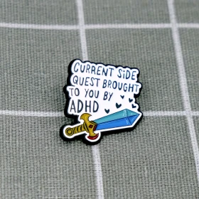 Pinarna.cz Dýka - Current side quest brought to you by ADHD / Aktuální vedlejší úkol vám přináší ADHD