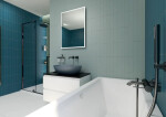 Vanová baterie SAT Aurum bez sprchového setu 150 mm broušený gun metal SATBAUR222BGM SATBAUR222BGM