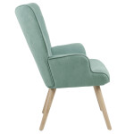 Relaxační křeslo, modrá, látka, AK-301 BLUE2