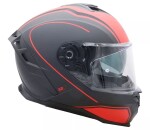 Helma na moto Xrc Trck red/blk - XL / černá