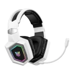 ONIKUMA GT806 bílá / Herní sluchátka / Bluetooth 5.4 / 2,4 GHz / RGB (GT806 White)