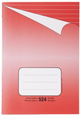 Školní sešit BOBO 524 bezdřevý