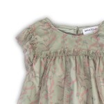 Šaty dívčí, Minoti, SECRET 2, šedá - 74/80 | 9-12m
