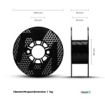 Filament-PM PLA+ filament Race Red 1,75 mm 1 kg Filament PM