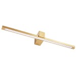 Koupelnové nástěnné LED svítidlo SWE048-1W 80cm GOLD BRUSH OSW-20148