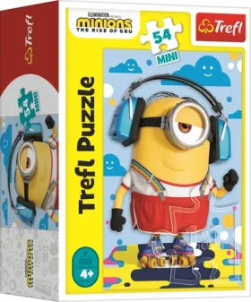 TREFL Puzzle Mimoni: Na bruslích