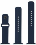 FIXED Set silikonových řemínků Silicone Sporty Strap pro Apple Watch 38/40/41mm modrý (FIXSST2-436-BL)