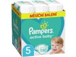 Pampers Active Baby, vel. 5, 150 ks