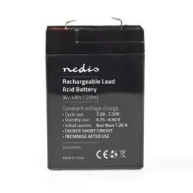 Nedis Dobíjecí olověný akumulátor / Olověné / Dobíjecí / 6 V / 4000 mAh (BALA40006V)