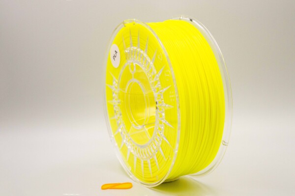 PLA filament 1,75 mm super žlutá Devil Design 1 kg