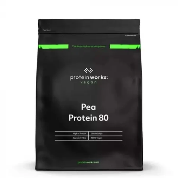 Hrachový protein 80 - The Protein Works (bez příchuti, 500 g) (39721-1-500g-unflavored)