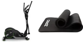 Zipro Wave Eliptický trenažér + tréninková podložka / 5kg setrvačník / nosnost 120 kg (8426495)