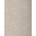 Židle jídelní, krémová látka, černý kov