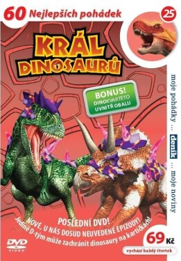 Král dinosaurů 25 - DVD pošeta