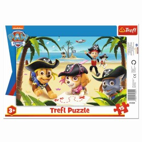 TREFL Puzzle Paw patrol - Pirátská výprava 15 dílků deskové