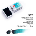 Nevskaya Palitra White Nights akvarelová barva 2,5 ml Turquoise blue