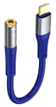 Orico AXC-02 modrá / Audio adaptér / USB-C na 3,5mm jack / 20 cm