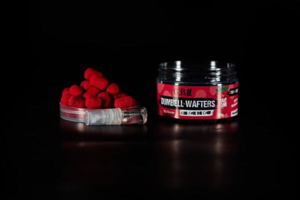 G.B.U. Dumbell Wafters 10x16mm 60g - Strawberry Punk,G.B.U. Dumbell Wafters 10x16mm 60g - Strawberry Punk
