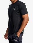 RVCA SPORT VENT black pánské tričko krátkým rukávem