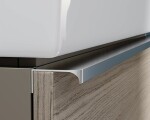 CERSANIT - Sada C734 VIRGO 60 bílá (skříňka FSC MIX70% SGSCH-COC-007574 + chrómová úchytka + deska) VIR S4019-015